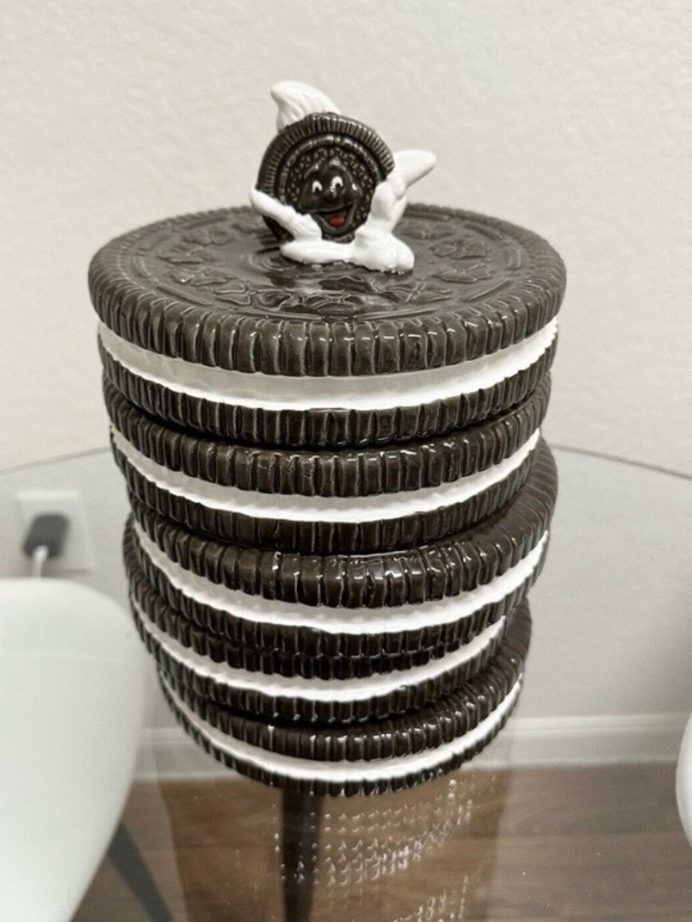 1970's Nabisco Stacked Oreo Cookie Jar Classics Collection Novelty Collectible
